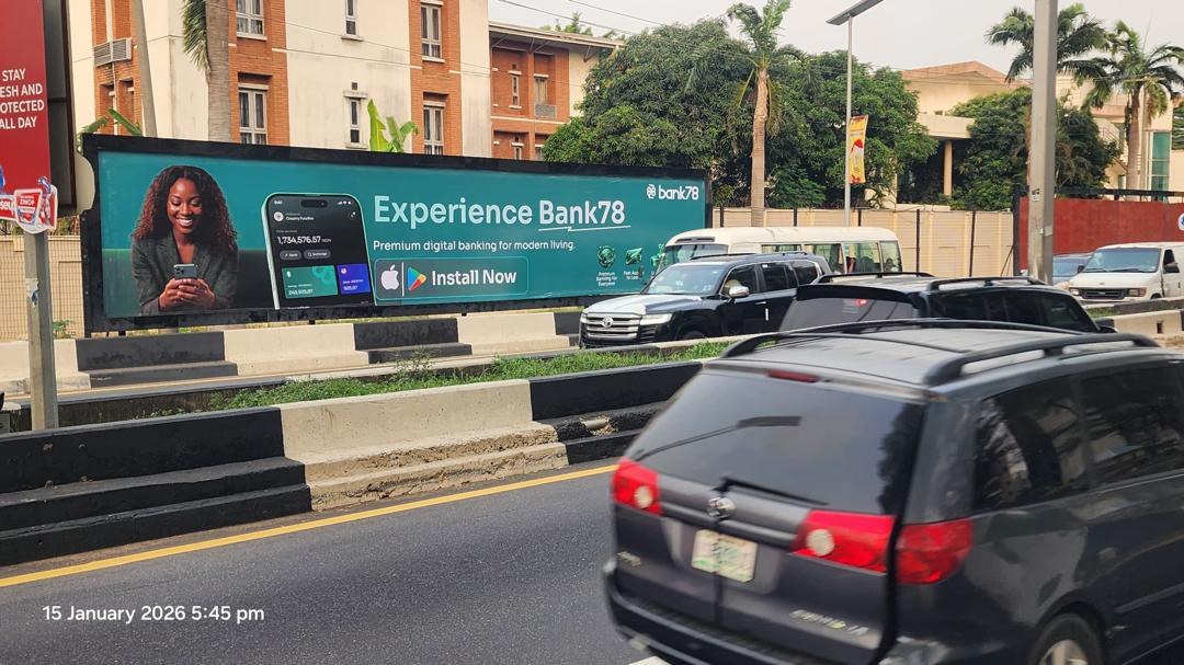 Bank 78 out-of-home campaign